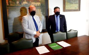 Ricardo Marcelo Fonseca e o superintendente Robson Luís Bastos autorizaram o início dos trabalhos no Estado